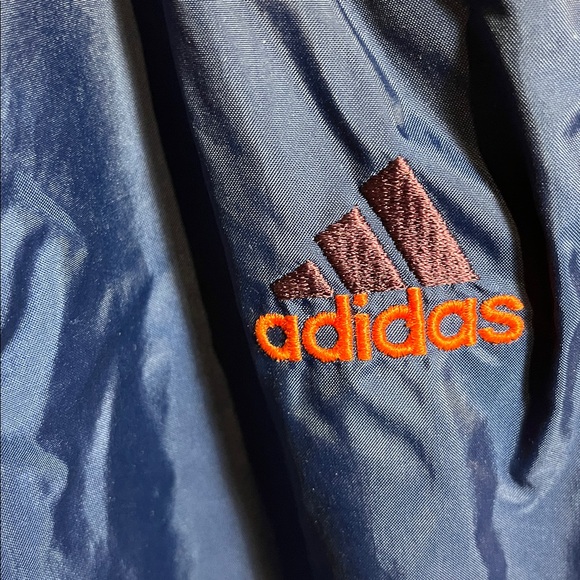 Adidas Blue Pants with Orange Accents - Picture 2 of 8